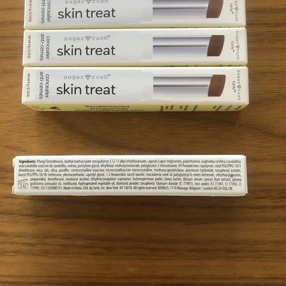 Tarte Sugar Rush Skin Treat Concealer in Deep- LOT OF 10! WOW! DEAL$$ New In Box - Picture 5 of 10